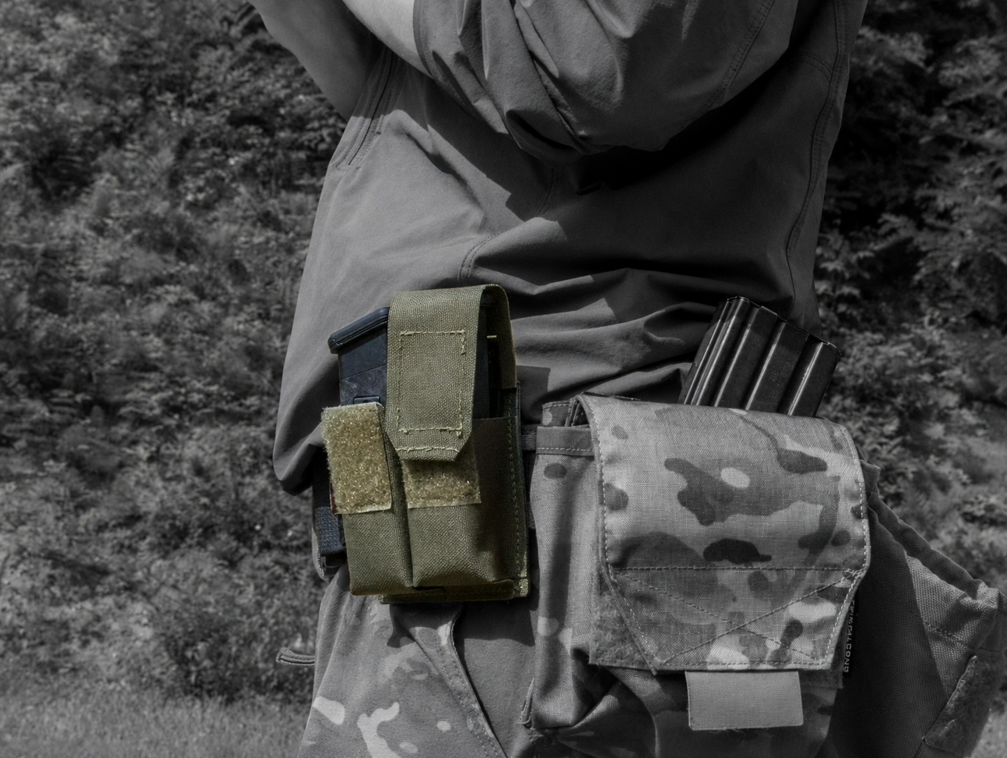 PIVOT "D" - Double Pistol Magazine Pouch